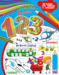 Impara completa e colora i numeri - Librerie.coop