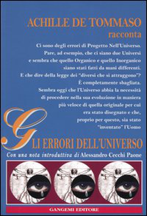 Gli errori dell'universo - Librerie.coop Gli errori dell'universo - Librerie.coop