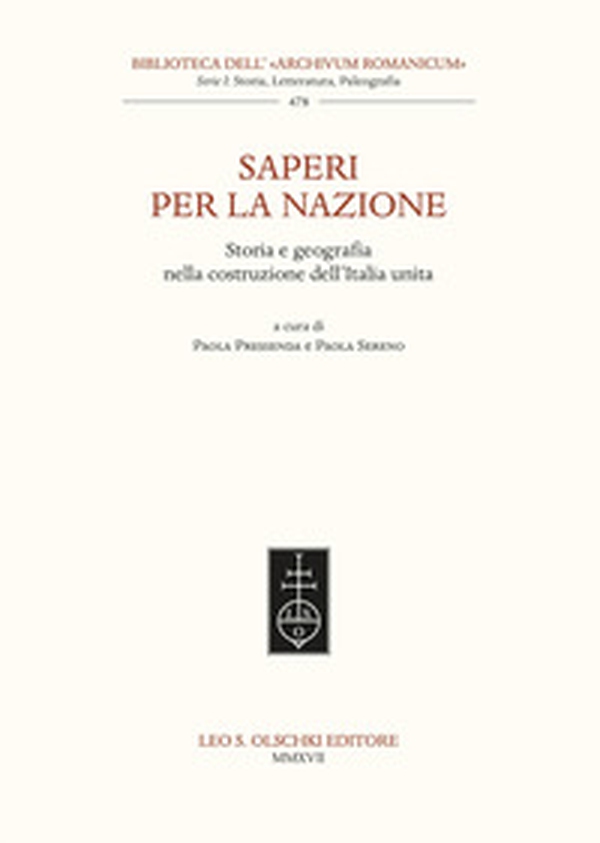 Saperi per la nazione. Storia e geografia nella costruzione dell'Italia unita - Librerie.coop Saperi per la nazione. Storia e geografia nella costruzione dell'Italia unita - Librerie.coop