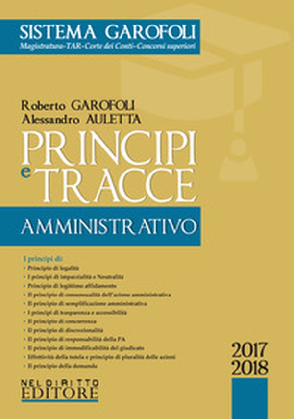 Principi e tracce di amministrativo - Librerie.coop Principi e tracce di amministrativo - Librerie.coop
