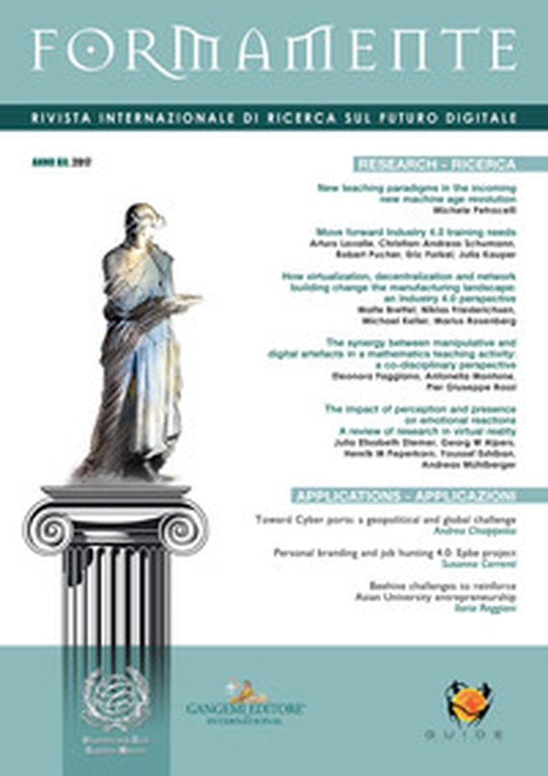 Formamente. Rivista internazionale sul futuro digitale. Ediz. inglese - Vol. 1-2 - Librerie.coop Formamente. Rivista internazionale sul futuro digitale. Ediz. inglese - Vol. 1-2 - Librerie.coop