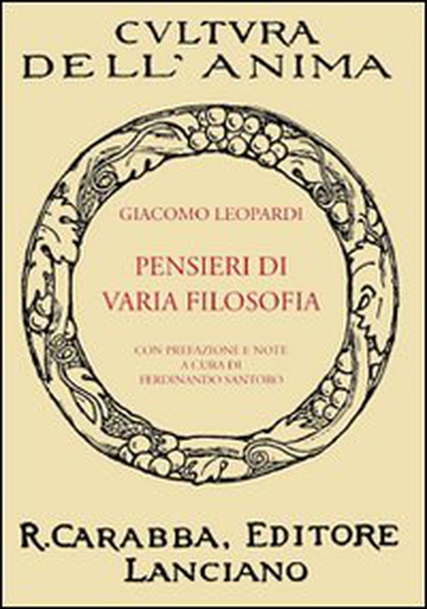 Pensieri di varia filosofia - Librerie.coop Pensieri di varia filosofia - Librerie.coop