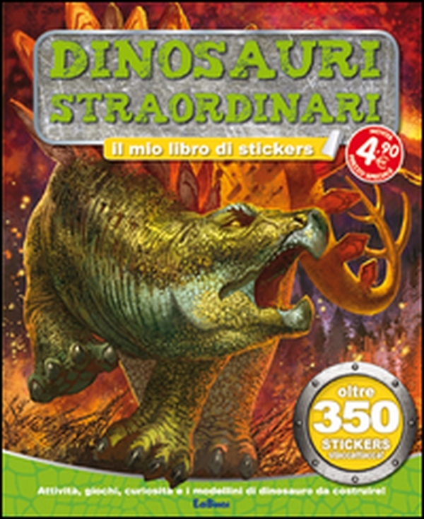 Dinosauri straordinari. Tuttodino. Con adesivi - Librerie.coop Dinosauri straordinari. Tuttodino. Con adesivi - Librerie.coop
