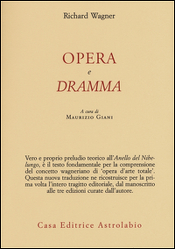 Opera e dramma - Librerie.coop Opera e dramma - Librerie.coop