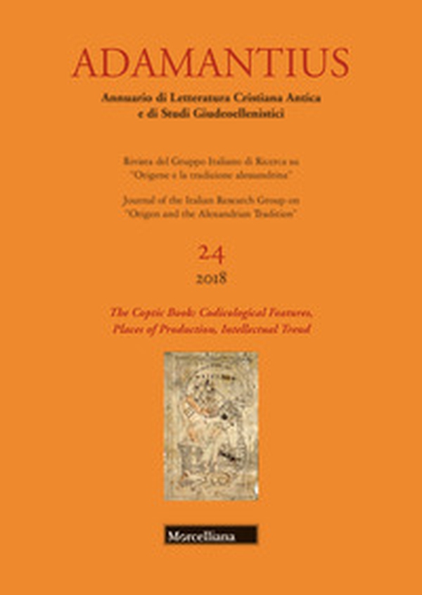 Adamantius. Notiziario del Gruppo italiano di ricerca su «Origene e la tradizione alessandrina» - Librerie.coop Adamantius. Notiziario del Gruppo italiano di ricerca su «Origene e la tradizione alessandrina» - Librerie.coop