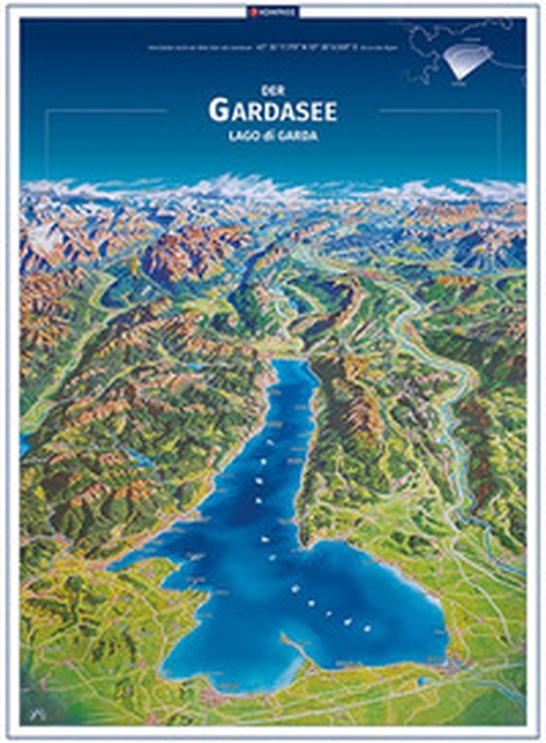 Cartina n. 373. Lago di Garda - Librerie.coop Cartina n. 373. Lago di Garda - Librerie.coop