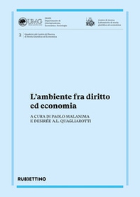 L'ambiente fra diritto ed economia - Librerie.coop