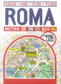 Roma. Mappa-Map-Plan-Plano - Librerie.coop
