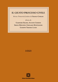 Il giusto processo civile - Vol. 3 - Librerie.coop