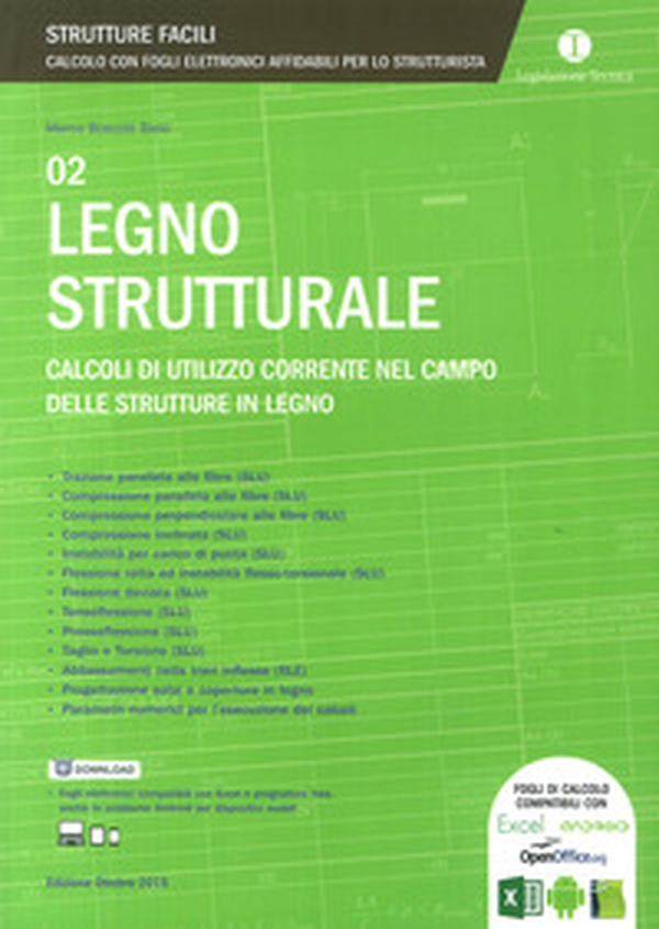 Legno strutturale. Calcoli di utilizzo corrente nel campo delle strutture in legno - Librerie.coop Legno strutturale. Calcoli di utilizzo corrente nel campo delle strutture in legno - Librerie.coop