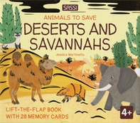 Deserts and savannahs. Animals to save - Librerie.coop