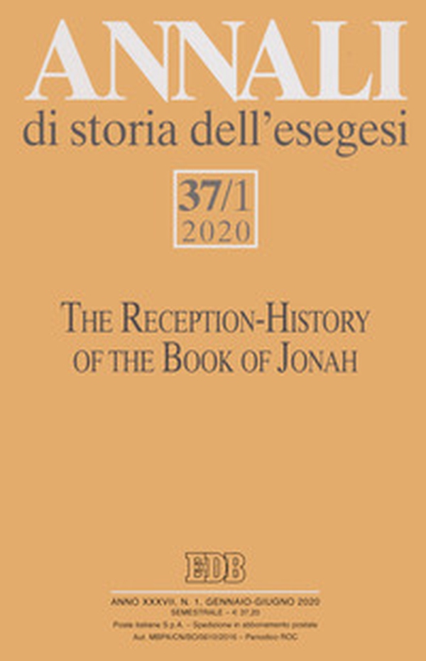 Annali di storia dell'esegesi - Librerie.coop Annali di storia dell'esegesi - Librerie.coop