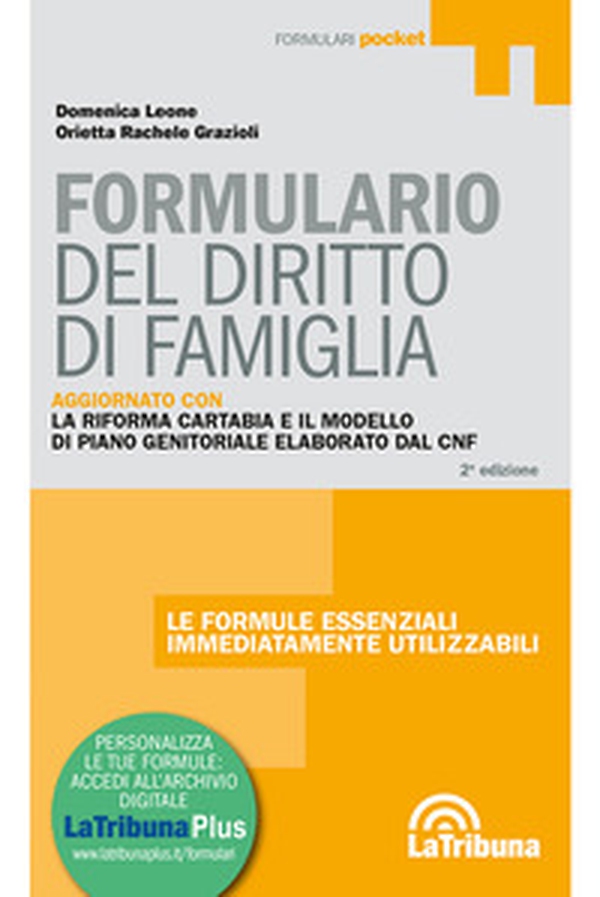 Formulario del diritto di famiglia - Librerie.coop Formulario del diritto di famiglia - Librerie.coop