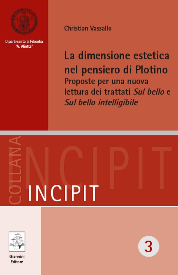 La dimensione estetica nel pensiero di Plotino. Proposte per una nuova lettura dei trattati Sul bello e Sul bello intelligibile - Librerie.coop La dimensione estetica nel pensiero di Plotino. Proposte per una nuova lettura dei trattati Sul bello e Sul bello intelligibile - Librerie.coop