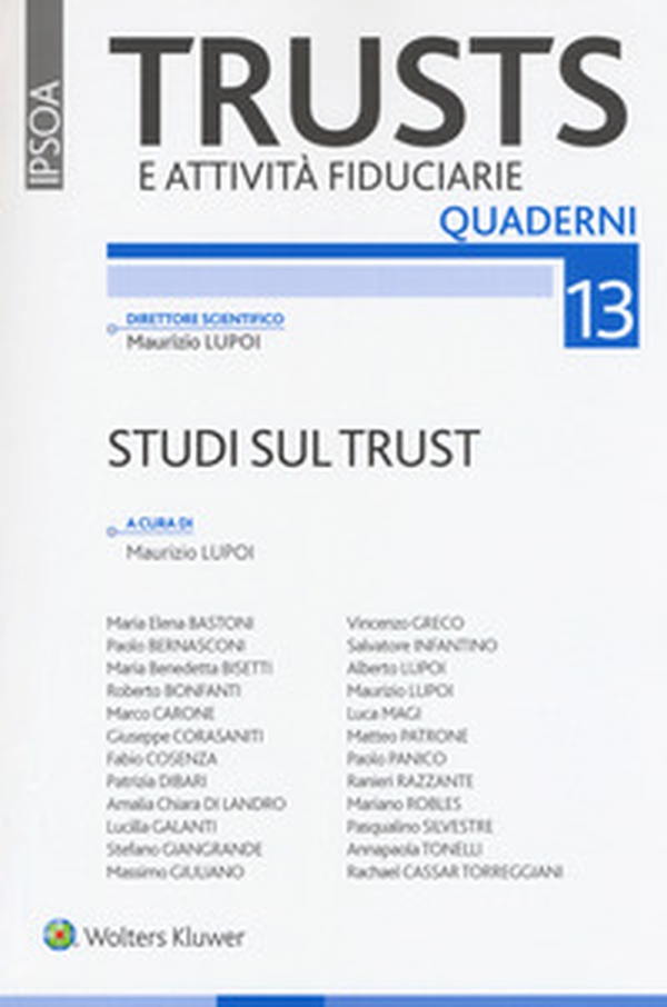 Studi sul trust - Librerie.coop Studi sul trust - Librerie.coop