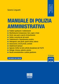 Manuale di polizia amministrativa - Librerie.coop