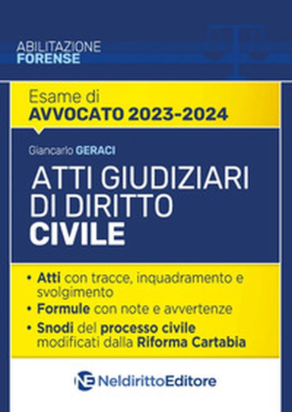 Atti giudiziari di diritto civile - Librerie.coop Atti giudiziari di diritto civile - Librerie.coop