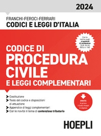 Codice di procedura civile e leggi complementari 2024 - Librerie.coop