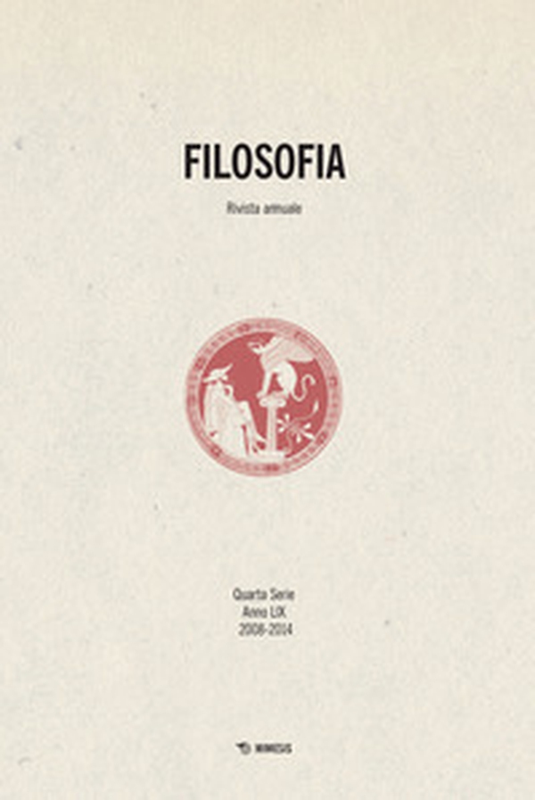 Filosofia. Rivista annuale - Librerie.coop Filosofia. Rivista annuale - Librerie.coop