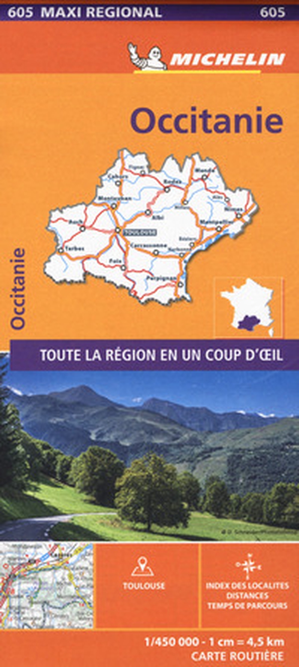 Occitanie 1:450.000 - Librerie.coop Occitanie 1:450.000 - Librerie.coop