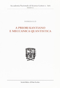 A priori kantiano e meccanica quantistica - Librerie.coop