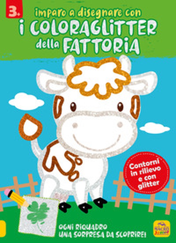 Imparo a disegnare con i coloraglitter della fattoria - Librerie.coop Imparo a disegnare con i coloraglitter della fattoria - Librerie.coop