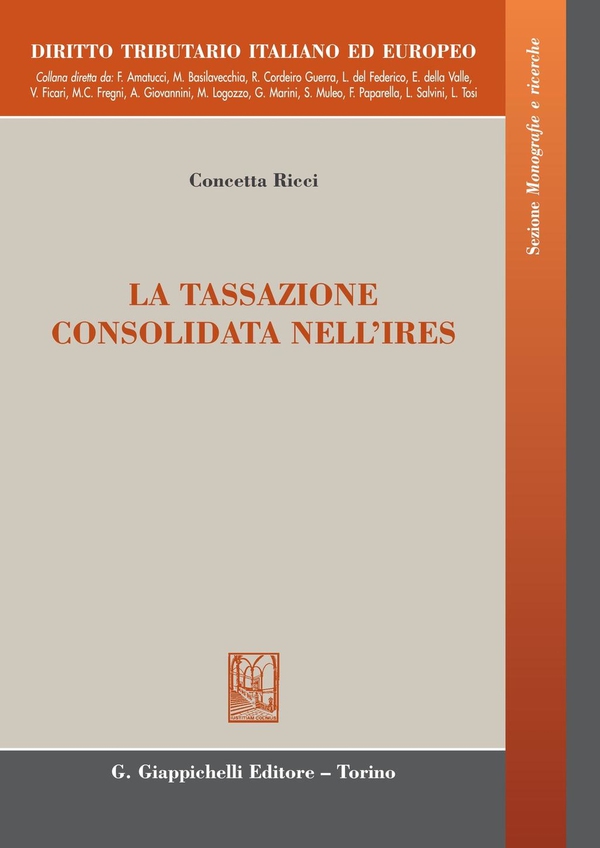 La tassazione consolidata nell'Ires - Librerie.coop La tassazione consolidata nell'Ires - Librerie.coop