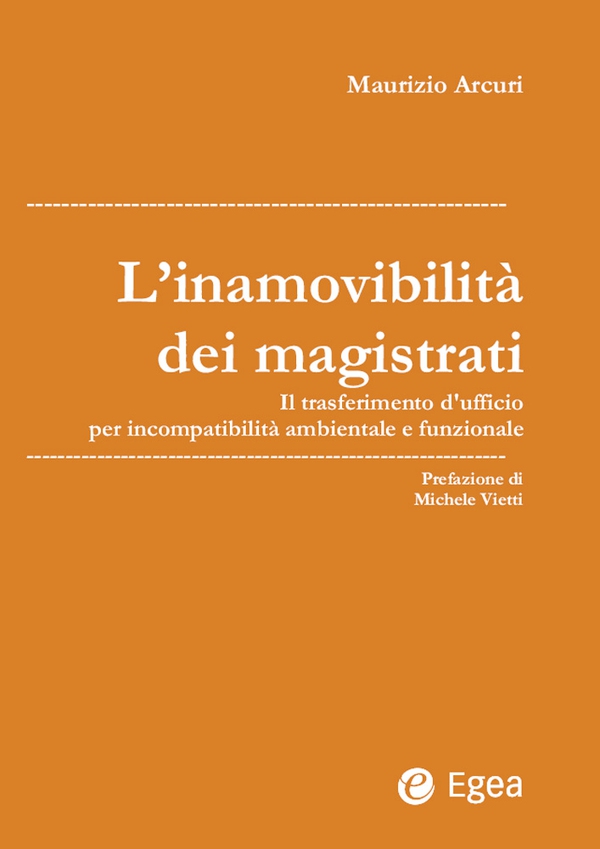L'inamovibilità dei magistrati - Librerie.coop L'inamovibilità dei magistrati - Librerie.coop