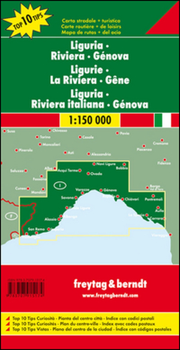 Liguria 1:150.000 - Librerie.coop Liguria 1:150.000 - Librerie.coop