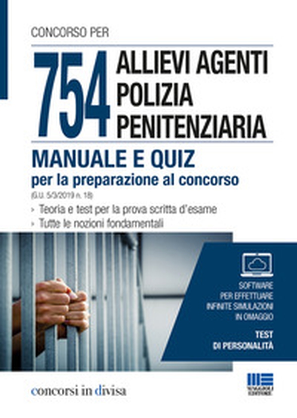 754 allievi agenti polizia penitenziaria. Manuale e quiz per la preparazione al concorso - Librerie.coop 754 allievi agenti polizia penitenziaria. Manuale e quiz per la preparazione al concorso - Librerie.coop