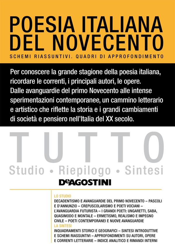 TUTTO - Poesia italiana del Novecento - Librerie.coop TUTTO - Poesia italiana del Novecento - Librerie.coop