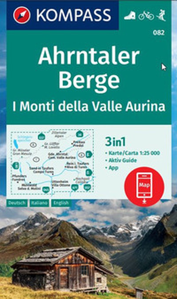 Carta escursionistica nr. 082. Ahrntaler Berge/I Monti della Valle Aurina - Librerie.coop Carta escursionistica nr. 082. Ahrntaler Berge/I Monti della Valle Aurina - Librerie.coop
