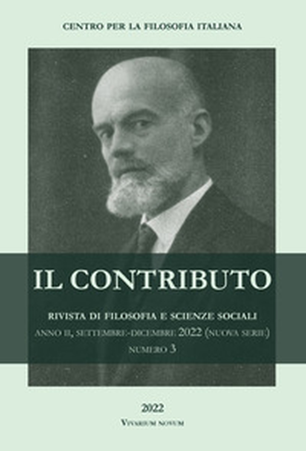 Il contributo. Rivista di filosofia e scienze sociali - Vol. 3 - Librerie.coop Il contributo. Rivista di filosofia e scienze sociali - Vol. 3 - Librerie.coop