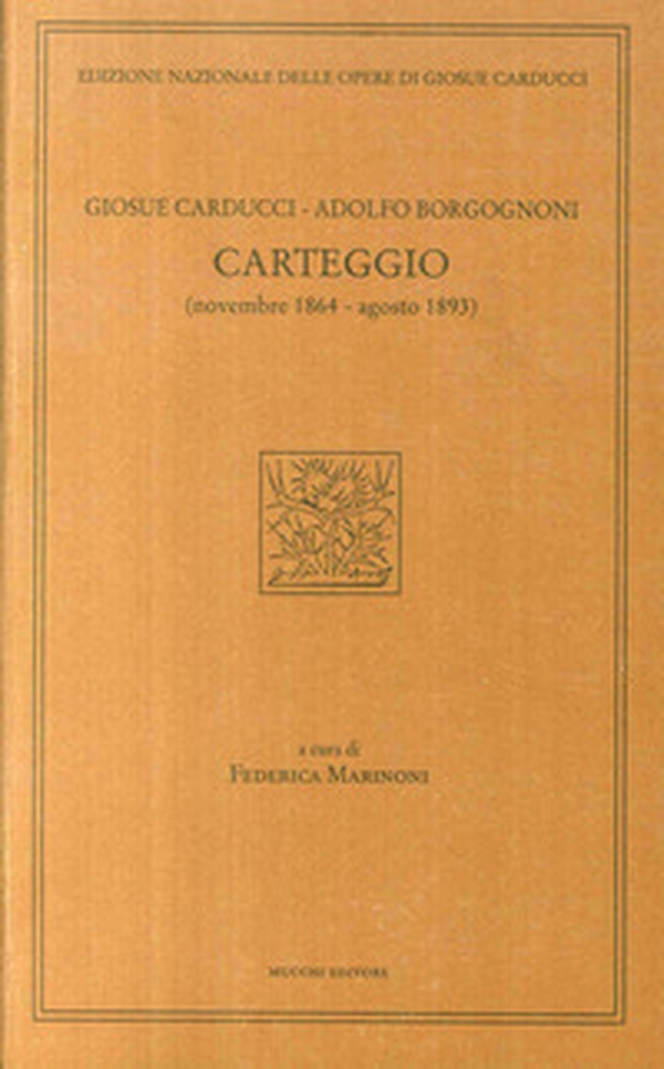 Carteggio 1864-1893 - Librerie.coop Carteggio 1864-1893 - Librerie.coop