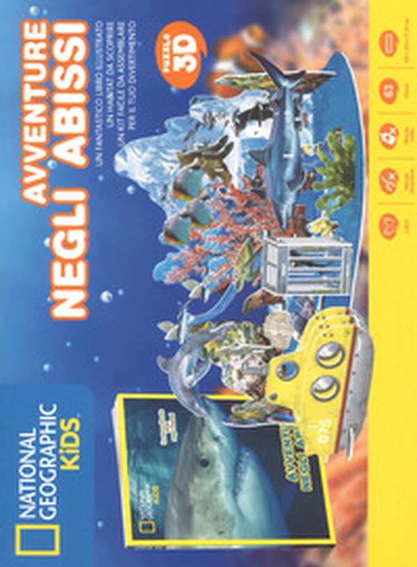 Avventure negli abissi. Libro puzzle - Librerie.coop Avventure negli abissi. Libro puzzle - Librerie.coop