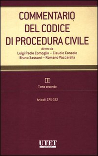 Commentario del codice di procedura civile - Vol. 3\2 - Librerie.coop