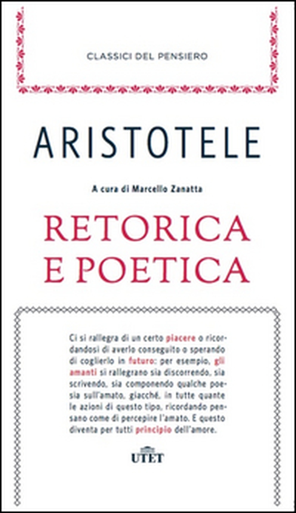 Retorica e poetica - Librerie.coop Retorica e poetica - Librerie.coop
