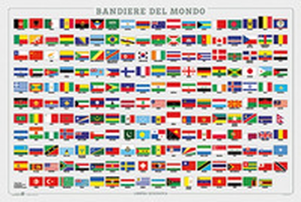 Bandiere del mondo. Geoposter - Librerie.coop Bandiere del mondo. Geoposter - Librerie.coop