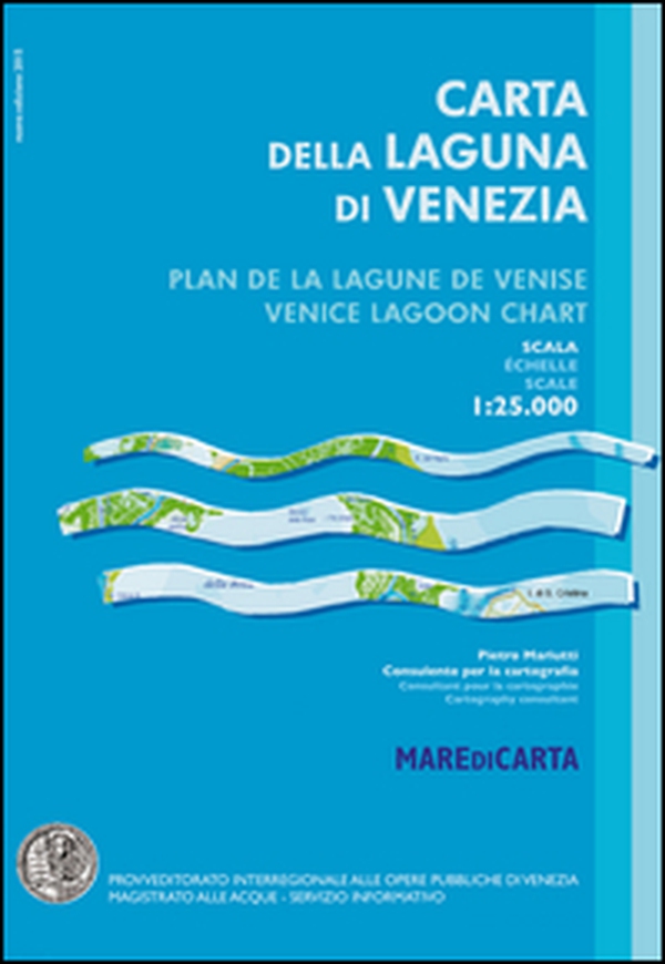 Carta della laguna di Venezia-Plan de la lagune de Venise-Venice lagoon chart - Librerie.coop Carta della laguna di Venezia-Plan de la lagune de Venise-Venice lagoon chart - Librerie.coop