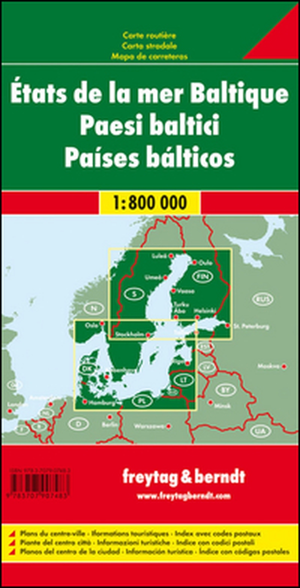 Paesi Baltici 1:800.000 - Librerie.coop Paesi Baltici 1:800.000 - Librerie.coop