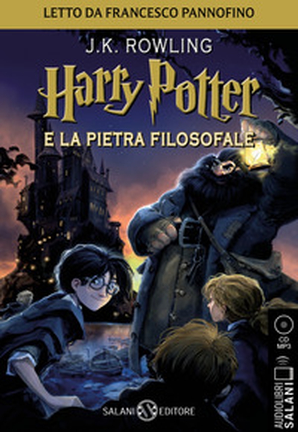 Harry Potter e la pietra filosofale letto da Francesco Pannofino. Audiolibro. CD Audio formato MP3 - Vol. 1 - Librerie.coop Harry Potter e la pietra filosofale letto da Francesco Pannofino. Audiolibro. CD Audio formato MP3 - Vol. 1 - Librerie.coop