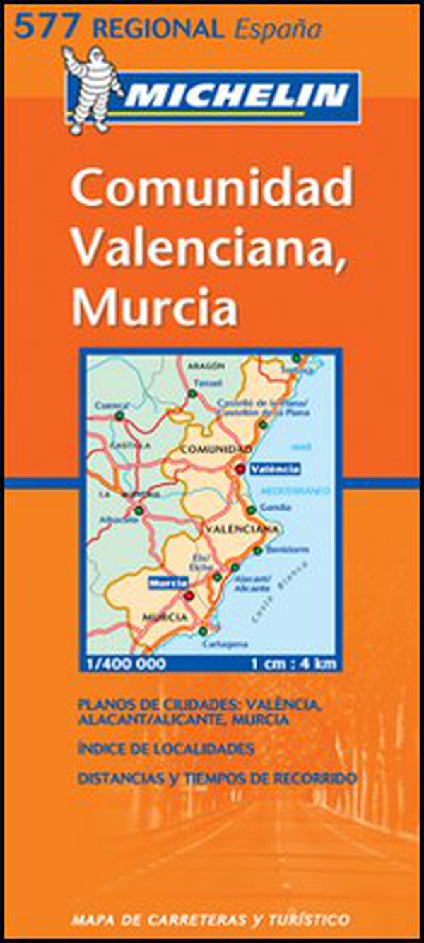 Comunidad valenciana, Murcia 1:400.000 - Librerie.coop Comunidad valenciana, Murcia 1:400.000 - Librerie.coop