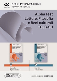 Alpha Test Lettere, Filosofia e Beni Culturali TOLC-SU. Kit di preparazione. Ediz. MyDesk - Librerie.coop