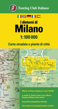 I dintorni di Milano 1:100.000 - Librerie.coop