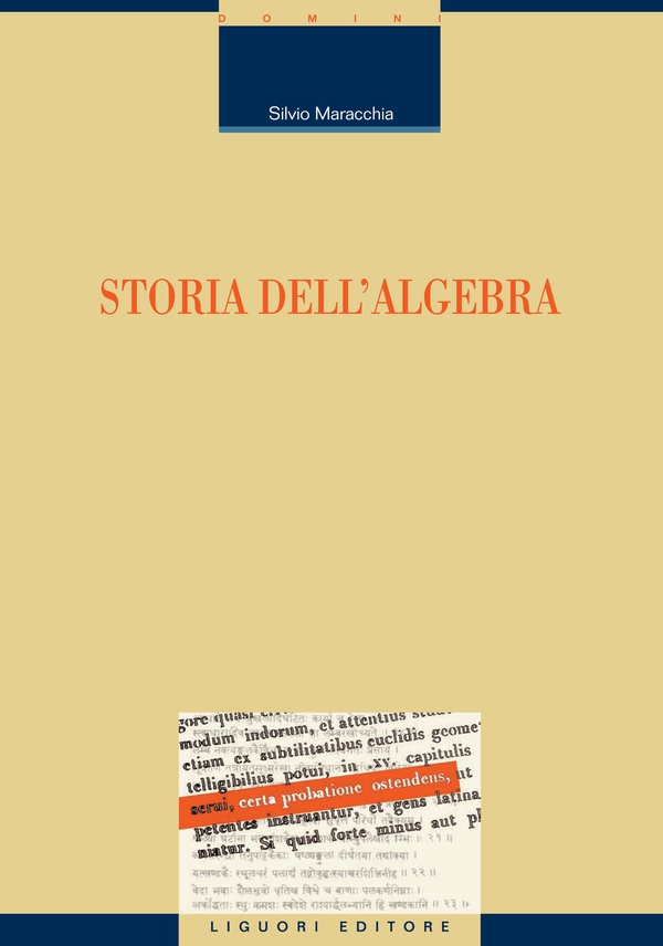 Storia dell’algebra - Librerie.coop Storia dell’algebra - Librerie.coop