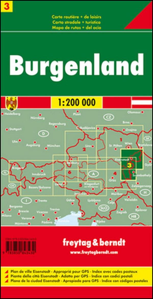 Burgenland 1:200.000 - Librerie.coop Burgenland 1:200.000 - Librerie.coop