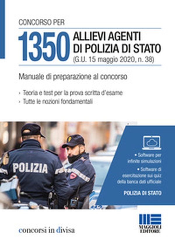 Concorso 1350 allievi agenti Polizia di Stato. Manuale di preparazione al concorso - Librerie.coop Concorso 1350 allievi agenti Polizia di Stato. Manuale di preparazione al concorso - Librerie.coop