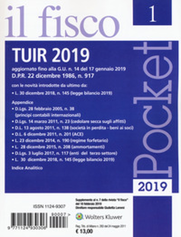 TUIR 2019 - Librerie.coop TUIR 2019 - Librerie.coop