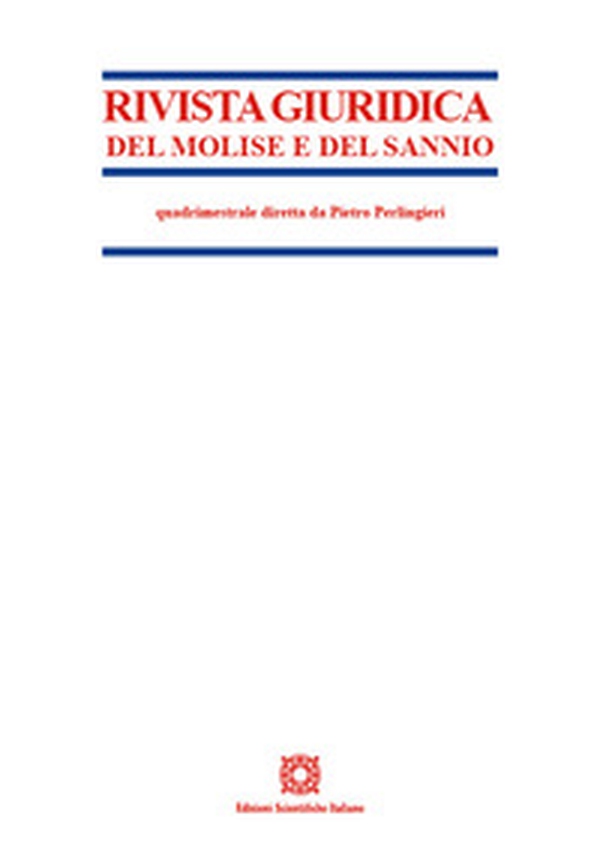 Rivista giuridica del Molise e del Sannio - Librerie.coop Rivista giuridica del Molise e del Sannio - Librerie.coop
