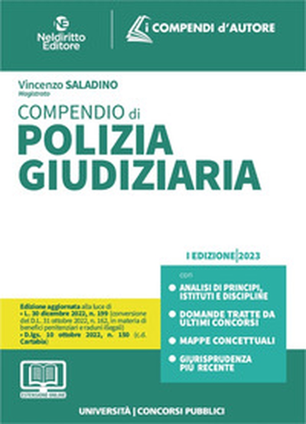 Compendio di Polizia Giudiziaria - Librerie.coop Compendio di Polizia Giudiziaria - Librerie.coop